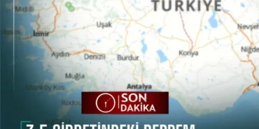YALOVA AÇIKLARINDA 3,5 BÜYÜKLÜĞÜNDE DEPREM!